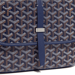Goyard Goyardine Belvedere II Navy Blue MM Messenger Bag