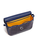 Goyard Goyardine Belvedere II Navy Blue MM Messenger Bag