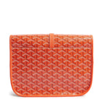 Back view Goyard Goyardine Belvedere II Orange MM Messenger Bag
