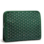 Back view of Goyard Jouvence GM Green Washbag JOUVENGMLTY09CL09P