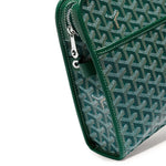 Detail view of Goyard Jouvence GM Green Washbag JOUVENGMLTY09CL09P