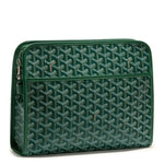 Front view of Goyard Jouvence GM Green Washbag JOUVENGMLTY09CL09P