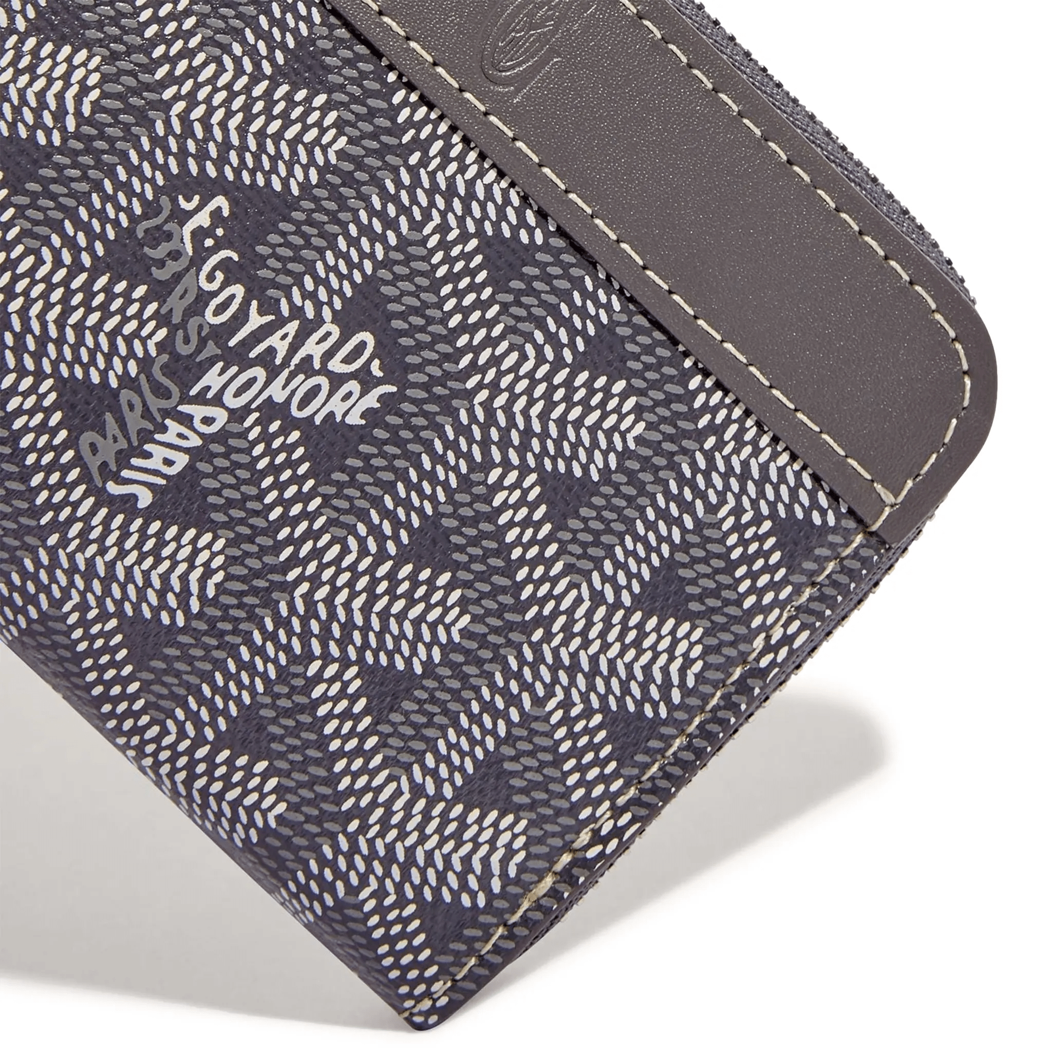 Detail view of Goyard Matignon Grey Mini Wallet MATIGNMINTY51CL51P