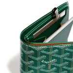 Detail view of Goyard Saint-Florentin Green Wallet STFLO2PMLTY09CL09P
