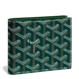 Front view of Goyard Saint-Florentin Green Wallet STFLO2PMLTY09CL09P