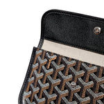 Detail view of Goyard Saint Louis PM Tote Bag Black STLOUIPMLTY01CL01P