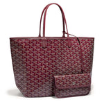 Pair view of Goyard Saint Louis PM Tote Bag Burgundy STLOUIPMLTY33CL33P