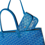 Poch view of Goyard Saint Louis PM Tote Bag Sky Blue STLOUIPMLTY10CL10P