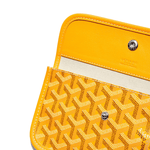 Detail view of Goyard Saint Louis PM Tote Bag Yellow STLOUIPMLTY08CL08P