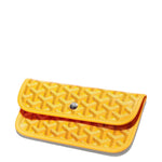 Side Bag view of Goyard Saint Louis PM Tote Bag Yellow STLOUIPMLTY08CL08P