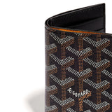 Detail view of Goyard Saint-Pierre Card Wallet Black STPIE2PMLTY01CL01P