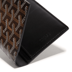 Detail view of Goyard Saint-Roch Wallet Black STROC2PMLTY01CL01X