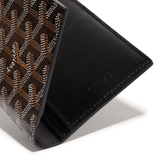 Detail view of Goyard Saint-Roch Wallet Black STROC2PMLTY01CL01X