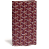 Front view of Goyard Saint-Roch Wallet Burgundy STROC2PMLTY33CL33X