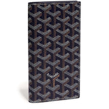Front view of Goyard Saint-Roch Wallet Navy Blue STROC2PMLTY12CL12X