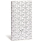 Front view of Goyard Saint-Roch Wallet White STROC2PMLTY50CL50X