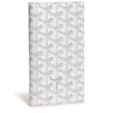 Front view of Goyard Saint-Roch Wallet White STROC2PMLTY50CL50X