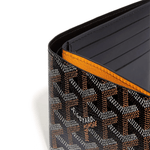 Detail view of Goyard Victoire Black Wallet VICTO8PMLTY01CL01X