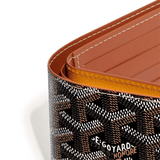 Detail view of Goyard Victoire Black/Tan Wallet VICTO8PMLTY01CL03X