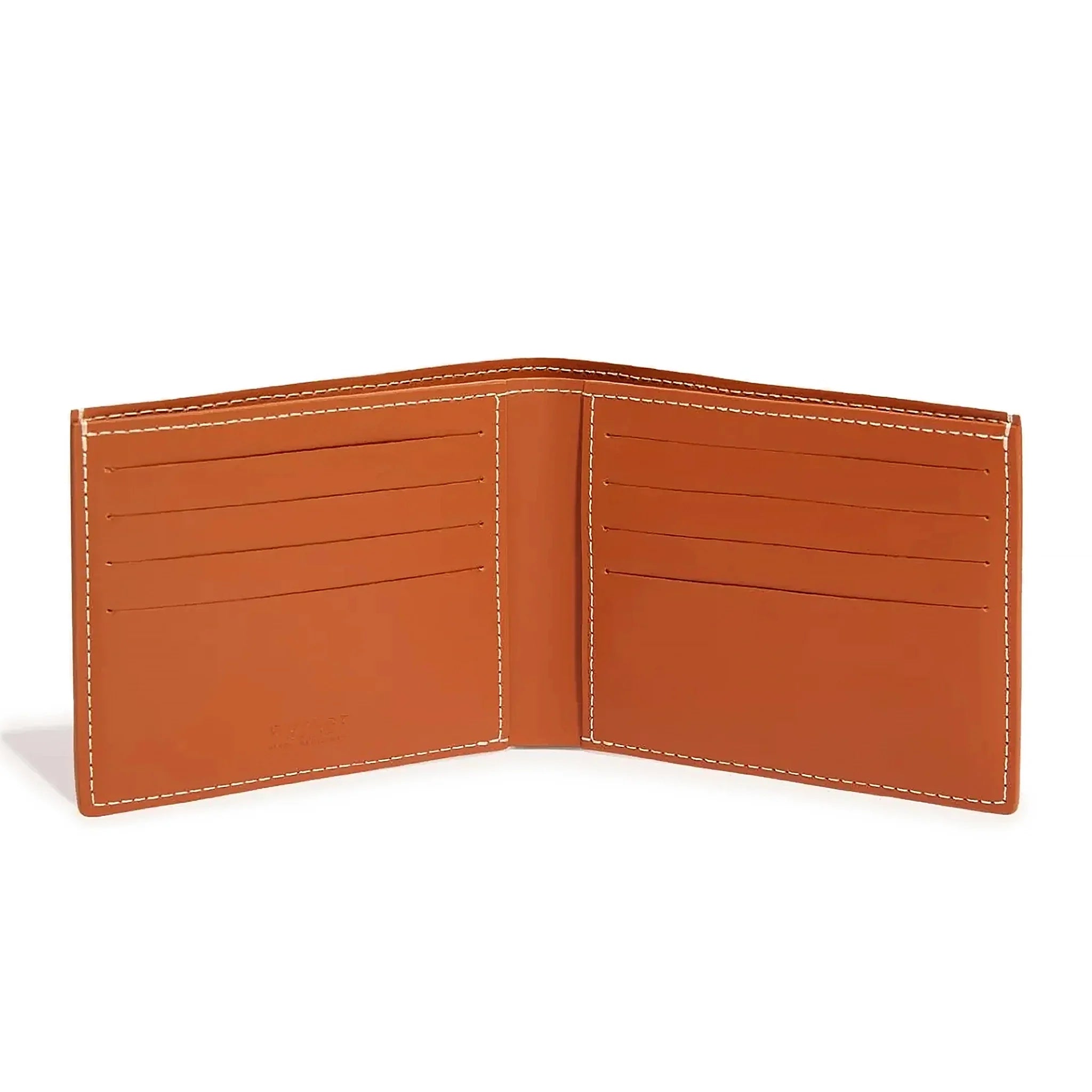 Open view of Goyard Victoire Black/Tan Wallet VICTO8PMLTY01CL03X