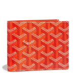 Front view of Goyard Victoire Orange Wallet VICTO8PMLTY07CL07X