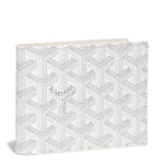 Front view of Goyard Victoire White Wallet VICTO8PMLTY50CL50X