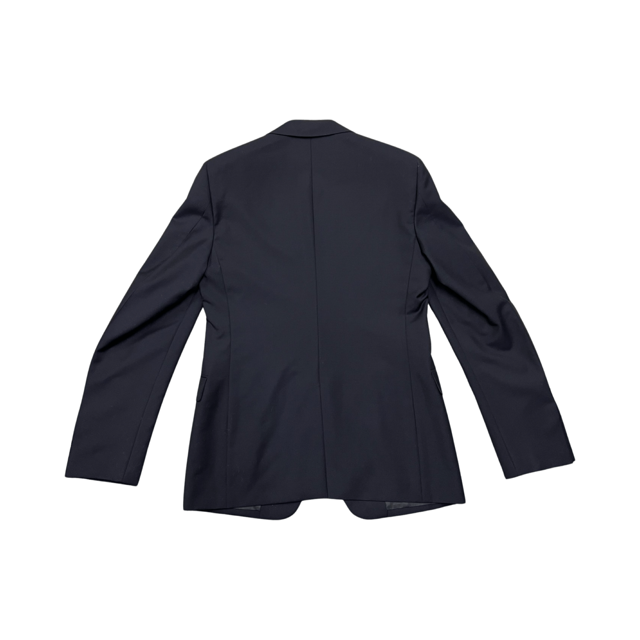 Prada 2 Button Blazer Navy Blue
