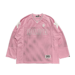 A Bathing Ape Bape Monogram Camo Long Sleeve Football Jersey Baby Pink - Morely TrendsA Bathing Ape Type here:)