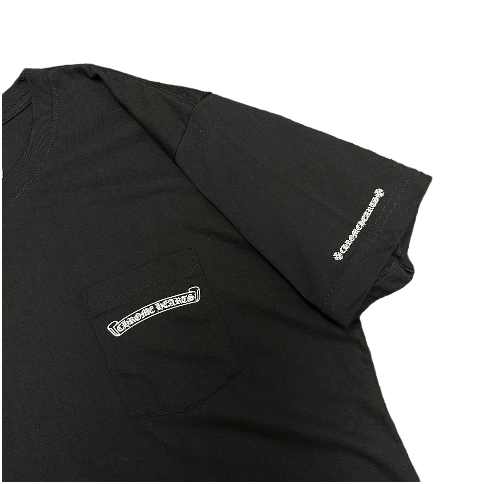 Chrome Hearts OG Scroll Logo T-Shirt - Morely TrendsChrome Hearts Type here:)