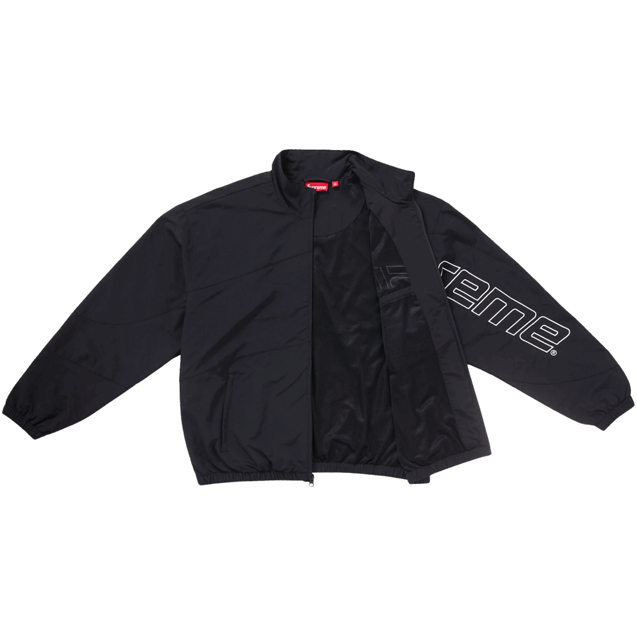 Supreme Curve Track Jacket (SS24) Black