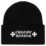 Chrome Hearts Logo Beanie Black White - Morely TrendsChrome Hearts Type here:)