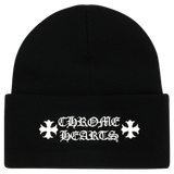 Chrome Hearts Logo Beanie Black White - Morely TrendsChrome Hearts Type here:)