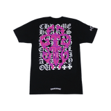 Chrome Hearts Eye Chart Dagger T-shirt Black