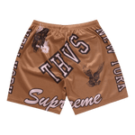 Supreme Varsity Mesh Short Orange
