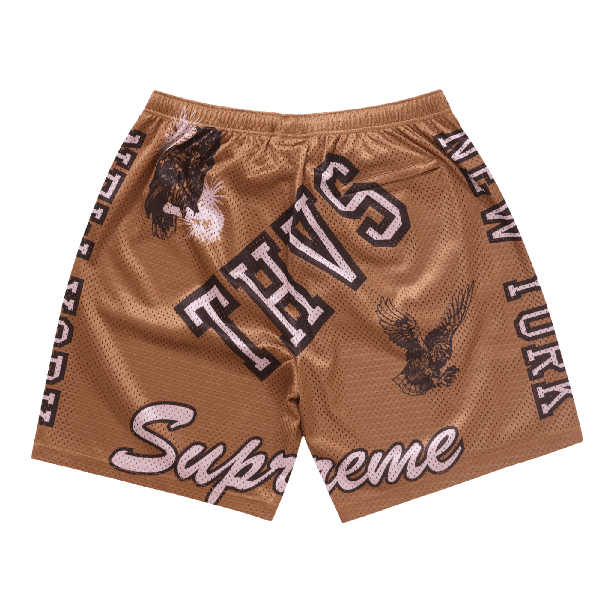Supreme Varsity Mesh Short Orange