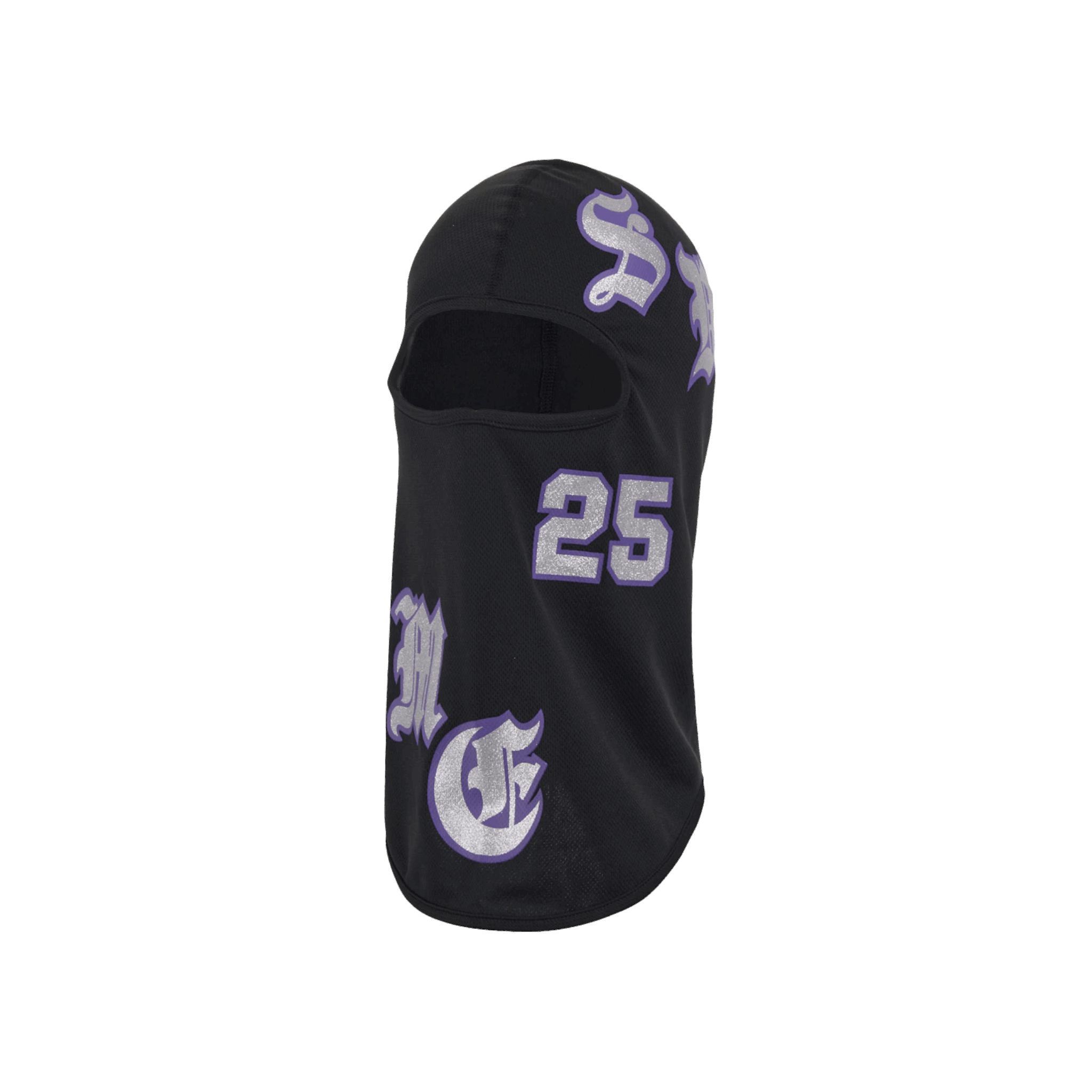 Supreme Old English Lightweight Balaclava Black