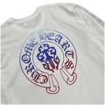 Chrome Hearts Gradient Horseshoe Dagger Logo Long Sleeve T-Shirt White - Morely TrendsChrome Hearts Type here:)
