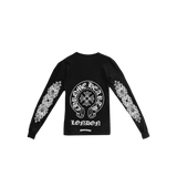 Chrome Hearts London Exclusive Horseshoe Long Sleeve Tee Black - Morely TrendsChrome Hearts Type here:)