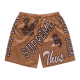 Supreme Varsity Mesh Short Orange
