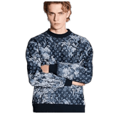 Louis Vuitton Tapestry Monogram Sweatshirt Indigo - Morely TrendsLouis Vuitton Type here:)
