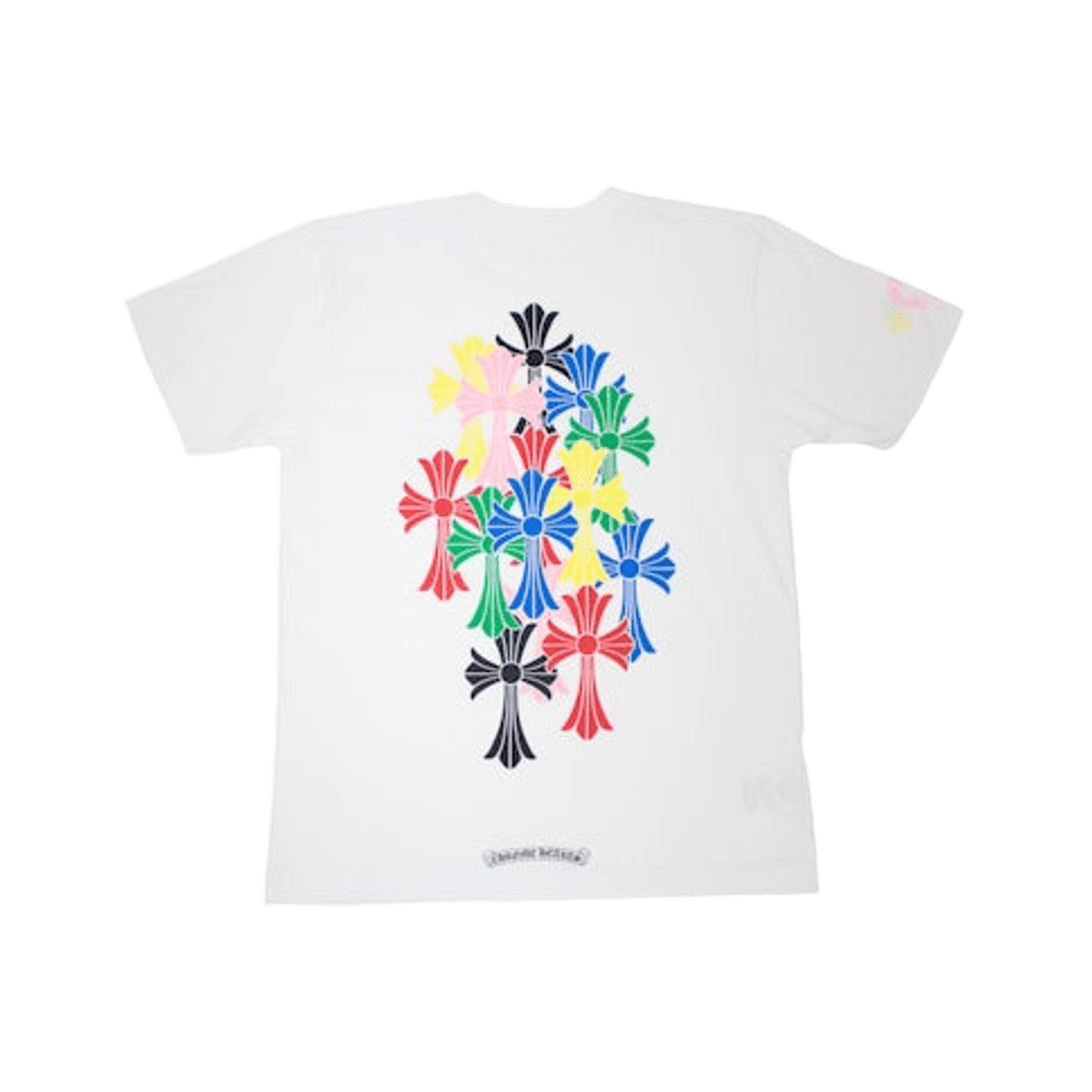 Chrome Hearts Multicolor Cross White T Shirt - Morely TrendsChrome Hearts Type here:)