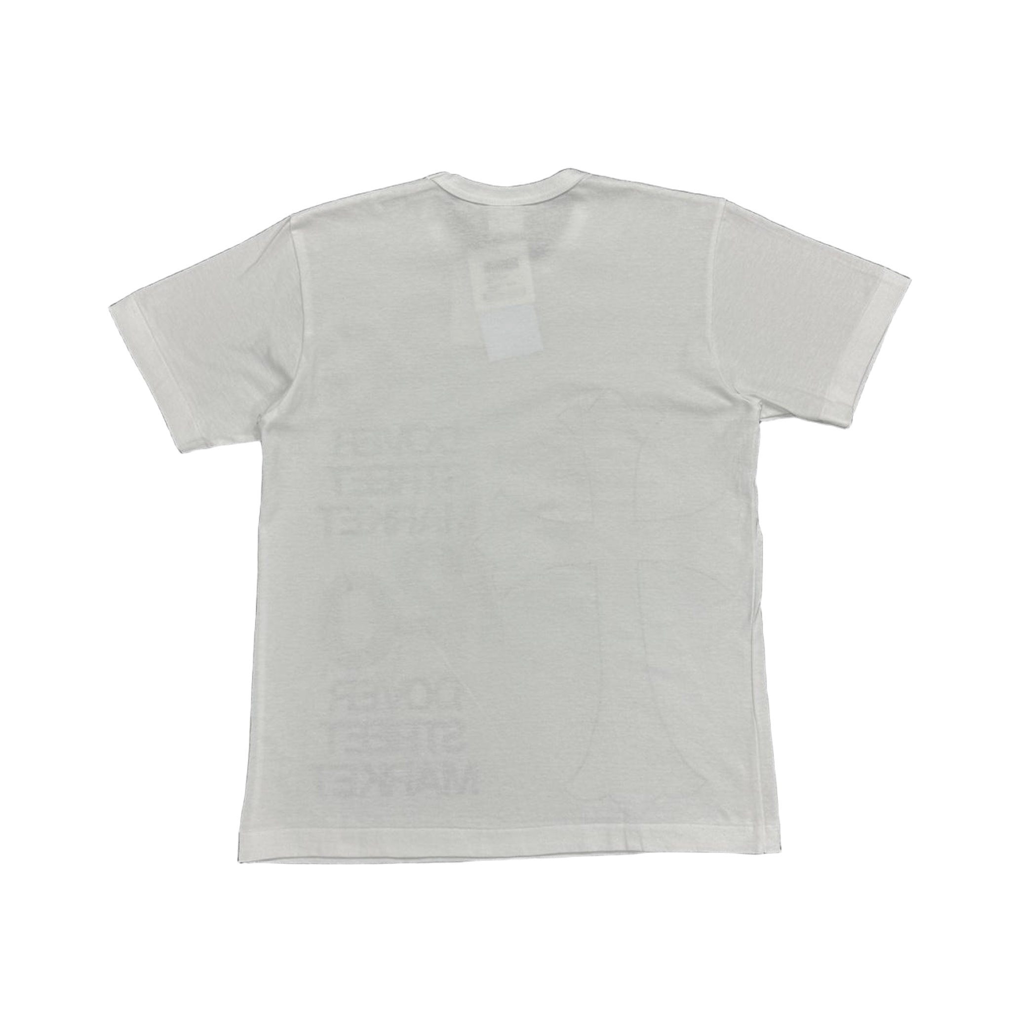 Chrome Hearts DSM Dover Street Market 20th Anniversary XL Leather Cross Patch T-Shirt White - Morely TrendsChrome Hearts Type here:)