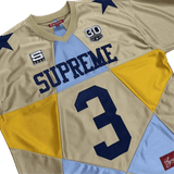 Supreme Star Football Jersey Gold