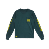 Chrome Hearts Yellow&Green Horseshoe Long Sleeve T-Shirt Green - Morely TrendsChrome Hearts Type here:)