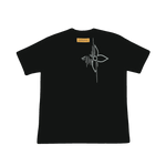 Louis Vuitton Embroidered LV Frequency Logo T-Shirt Black