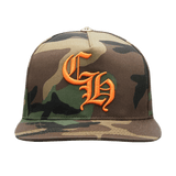 Chrome Hearts CH Baseball Hat Camo