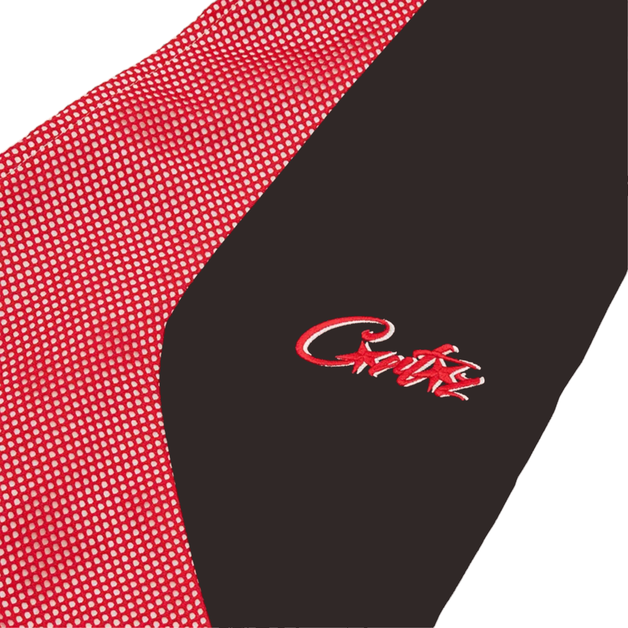Corteiz Vertigo Shuku Pant Black/Red - Size Large