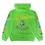 Chrome Hearts x Matty Boy Sex Records Hoodie Citrus Green - Morely TrendsChrome Hearts Type here:)