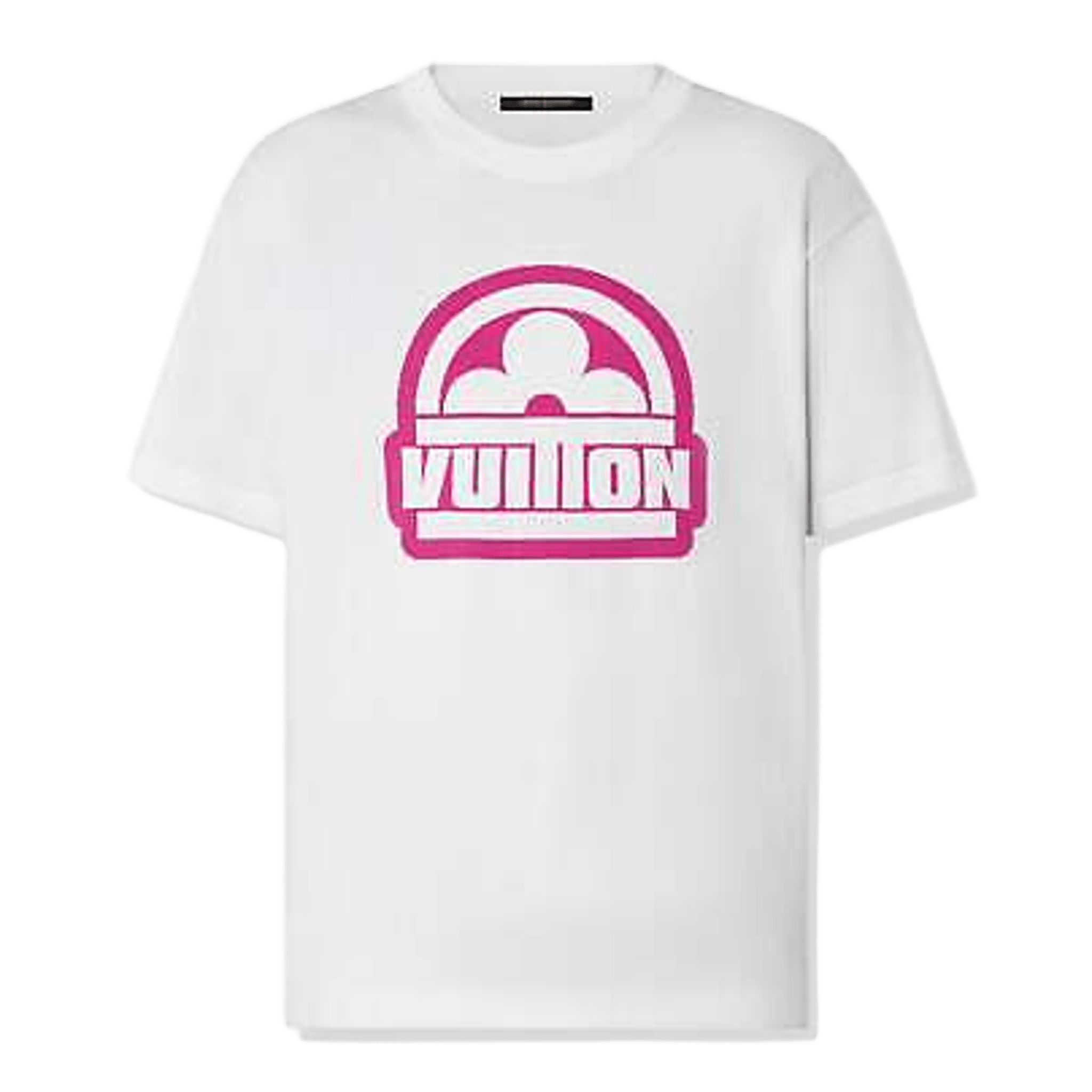 Louis Vuitton Flower Cotton Short - Sleeved Crewneck White T Shirt - Morely TrendsLouis Vuitton Type here:)