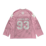 A Bathing Ape Bape Monogram Camo Long Sleeve Football Jersey Baby Pink - Morely TrendsA Bathing Ape Type here:)